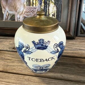 Tobacco Jar from Goedewaagen!
